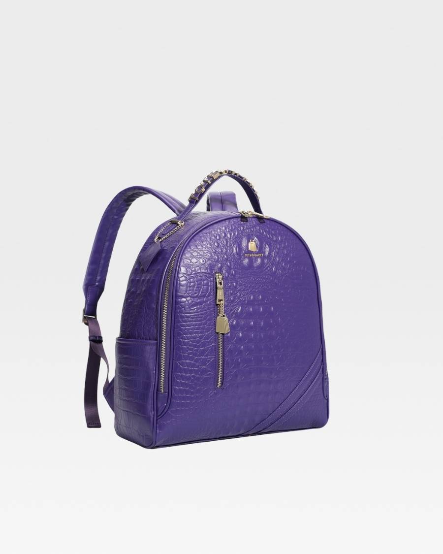 Apollo 2 BFF Backpack - Waterproof Purple Laptop Backpack for Women & Teens | School, College, Travel & Work | Stylish Durable Daypack with USB Charging Port
