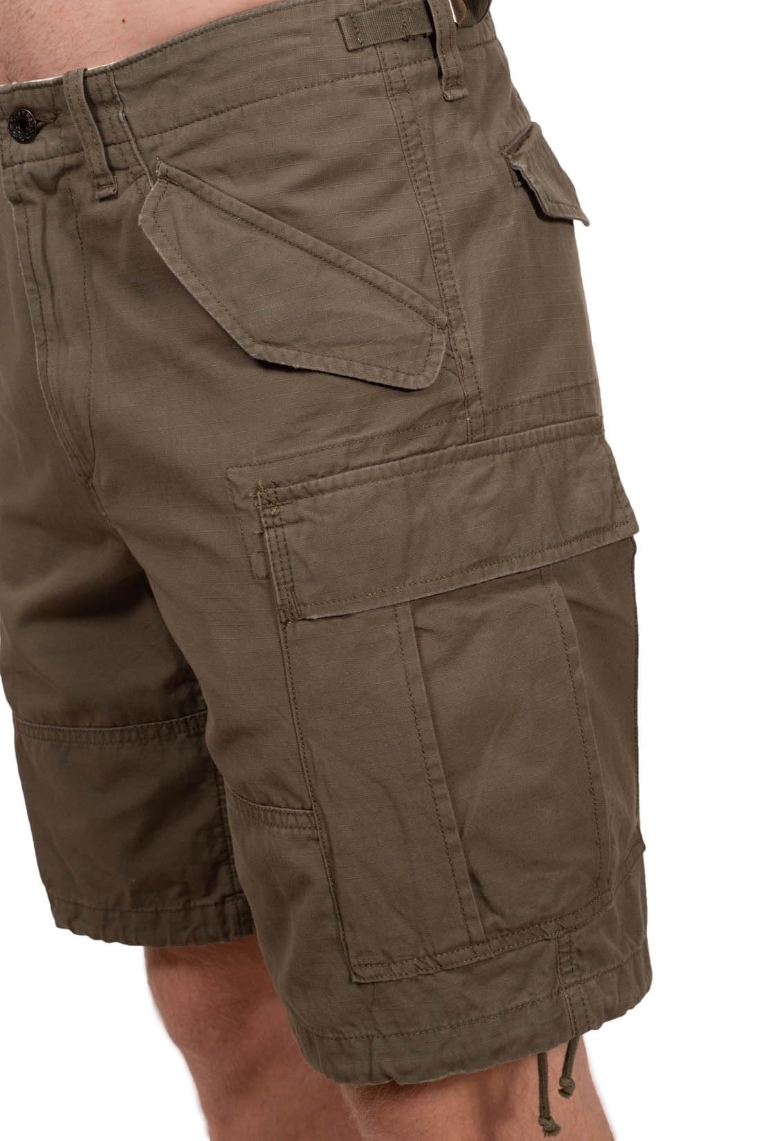 POLO RALPH LAUREN Men's Utility Surplus Chino Cargo Shorts - Classic Fit, Flat Front, Olive, Size 30 | Casual Summer Wear, Outdoor Adventures & Street Style