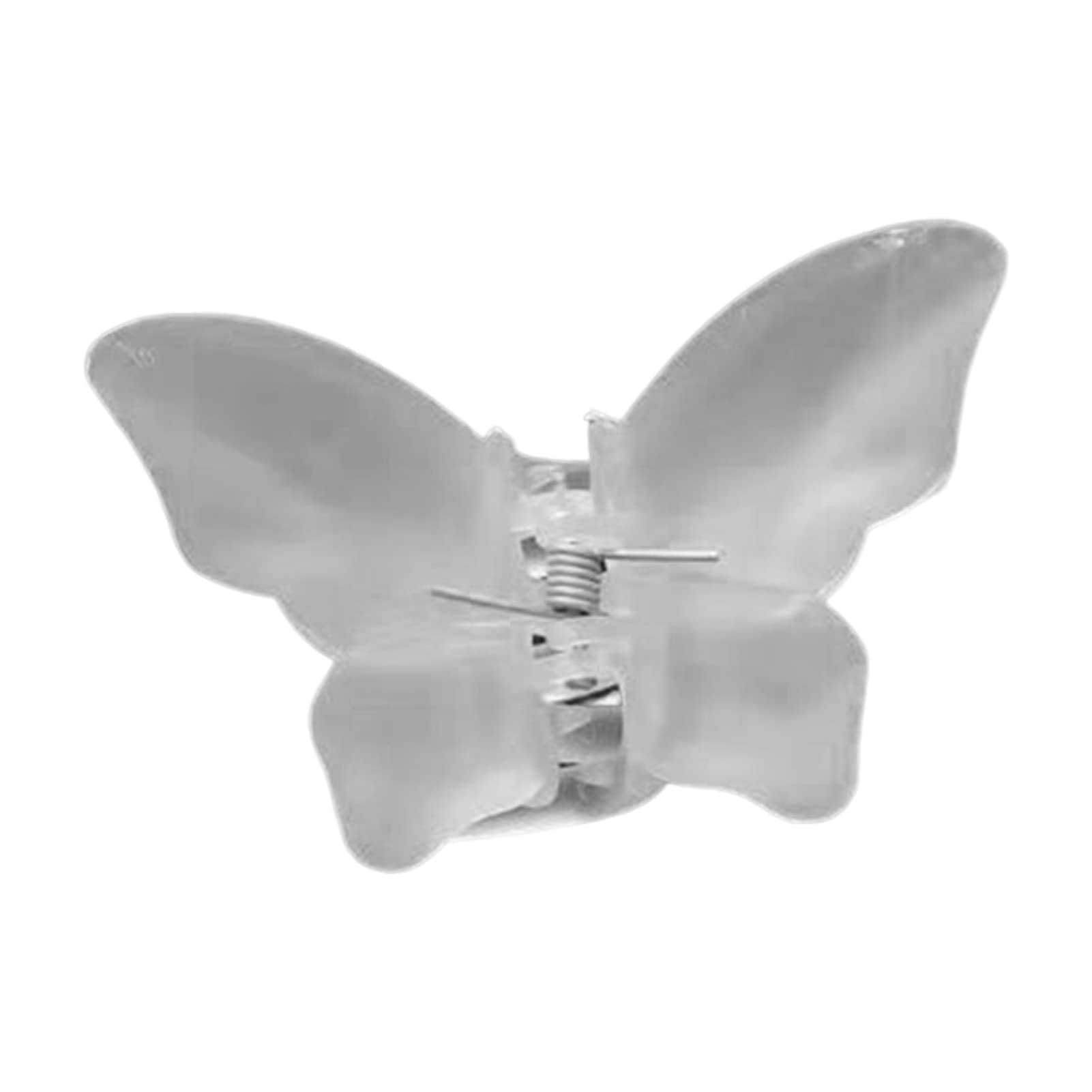 Elegant Butterfly Hair Claw Clips for Women - Grey Hair Accessories for Daily Styling