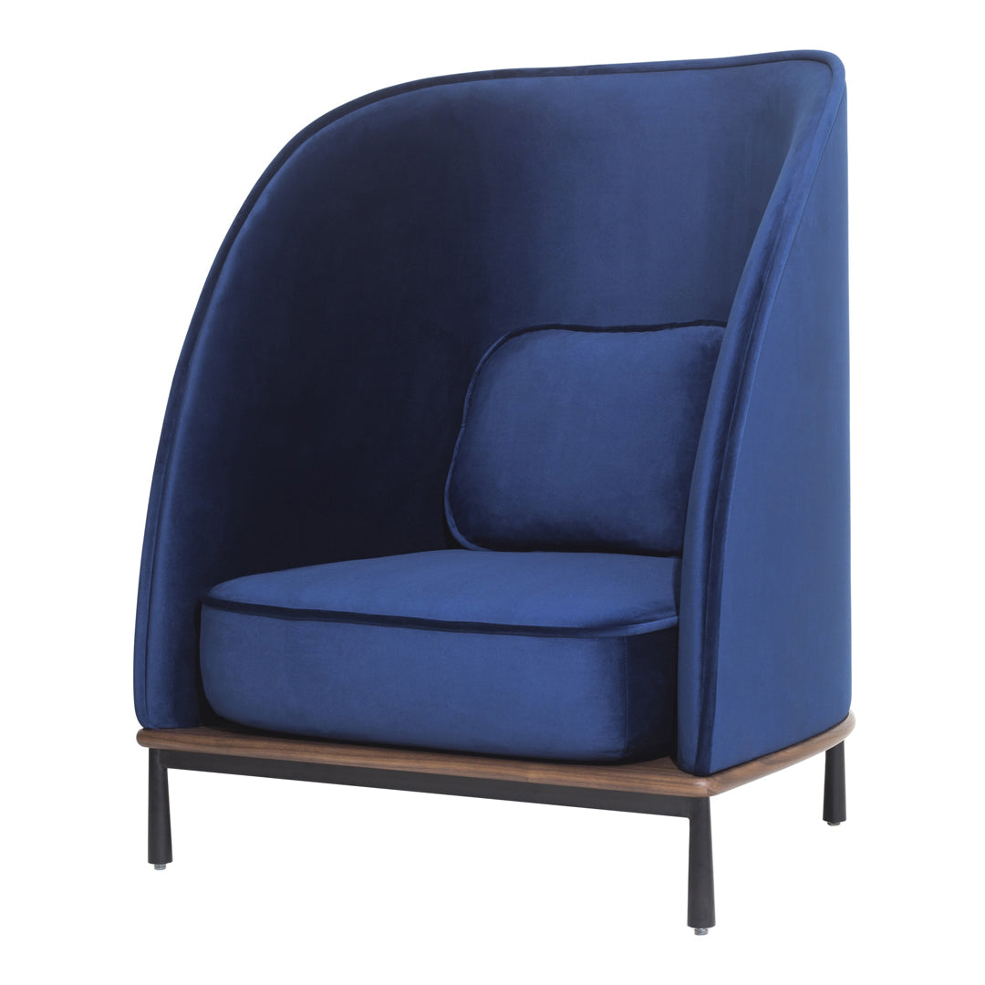 Arc Highback Lounge Chair - Modern Ergonomic Recliner for Living Room, Office & Patio - Comfortable Relaxation & Stylish Home Decor