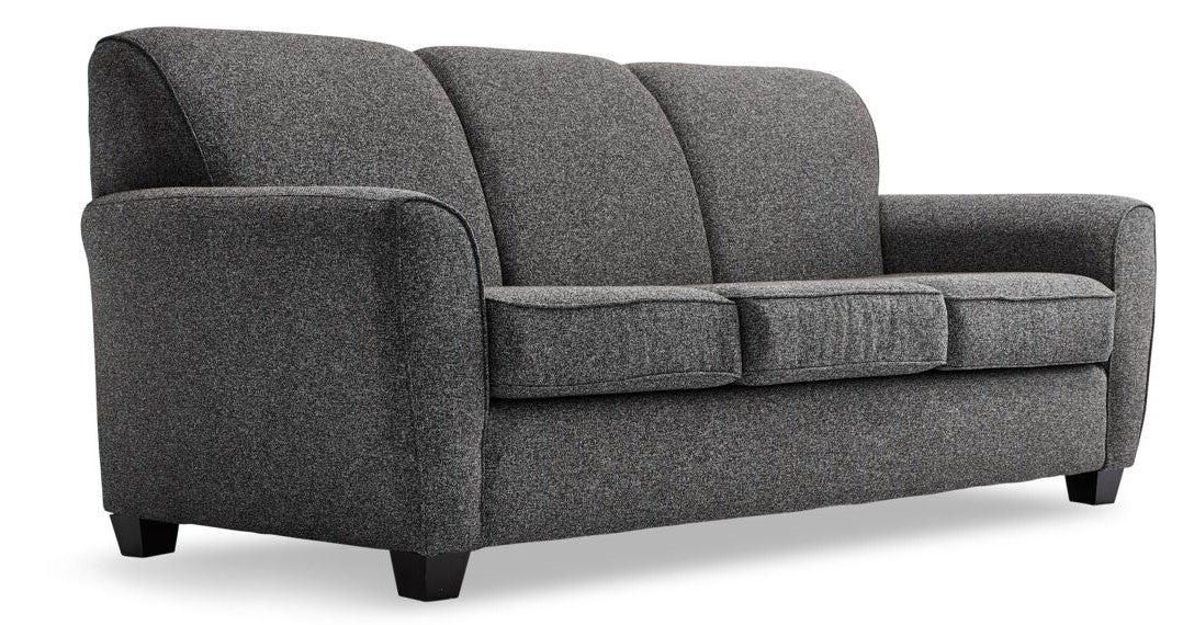 Ashby Sofa - Modern Grey Fabric Sofa for Living Room, Comfortable Couch for Home & Office Use