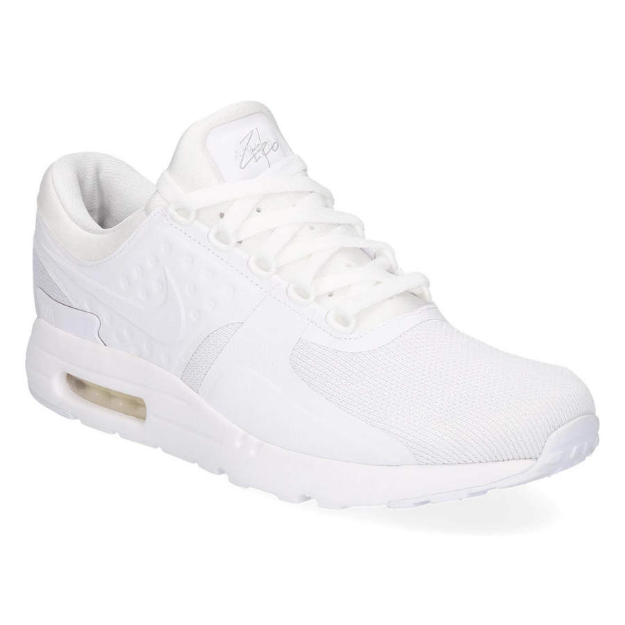 Nike Air Max Zero Men's Running Shoes - Pure Platinum White - Lightweight & Comfortable for Jogging, Gym Workouts & Casual Wear