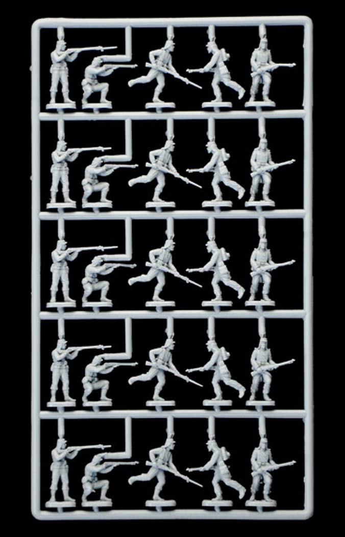 ITALERI 6054 French Foreign Legion Colonial Wars Plastic Soldiers 1:72 Scale Model Kit - Historical Military Miniatures for Wargaming & Collecting