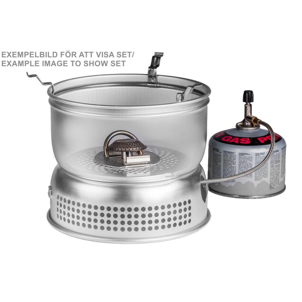 Trangia 25 HA Camping Stove Cookset - Lightweight Backpacking Stove for Outdoor Cooking, Hiking & Camping Adventures