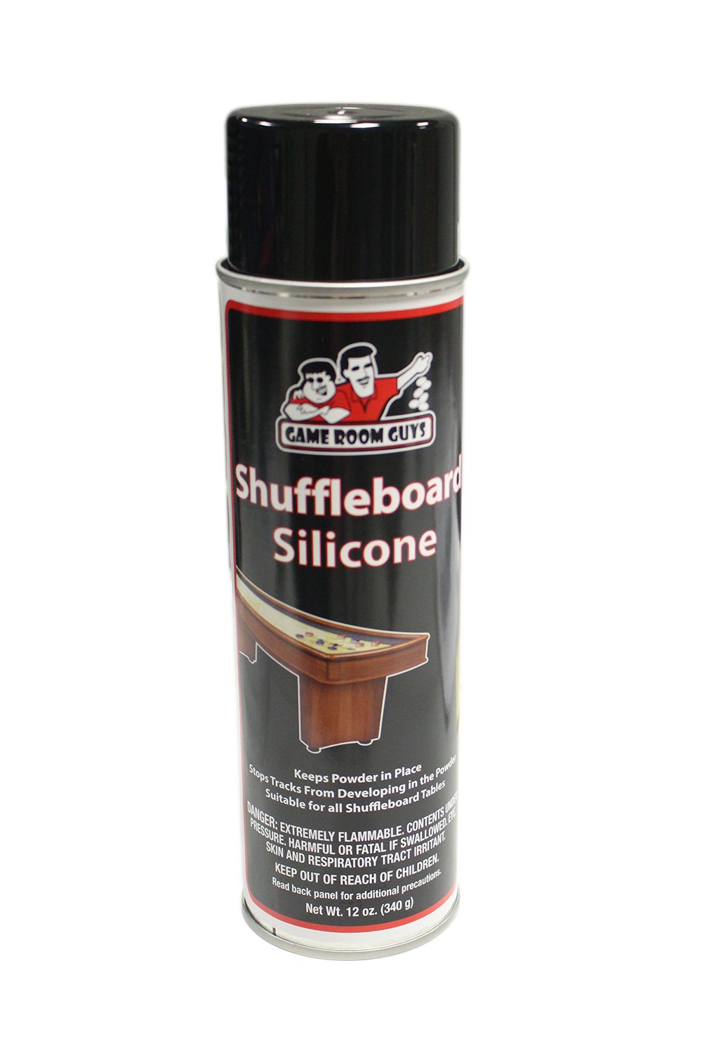Premium Silicone Shuffleboard Table Spray - Fast-Drying Formula for Smooth Gliding & Enhanced Gameplay - Perfect for Home Game Rooms, Bars, and Outdoor Shuffleboard Tables