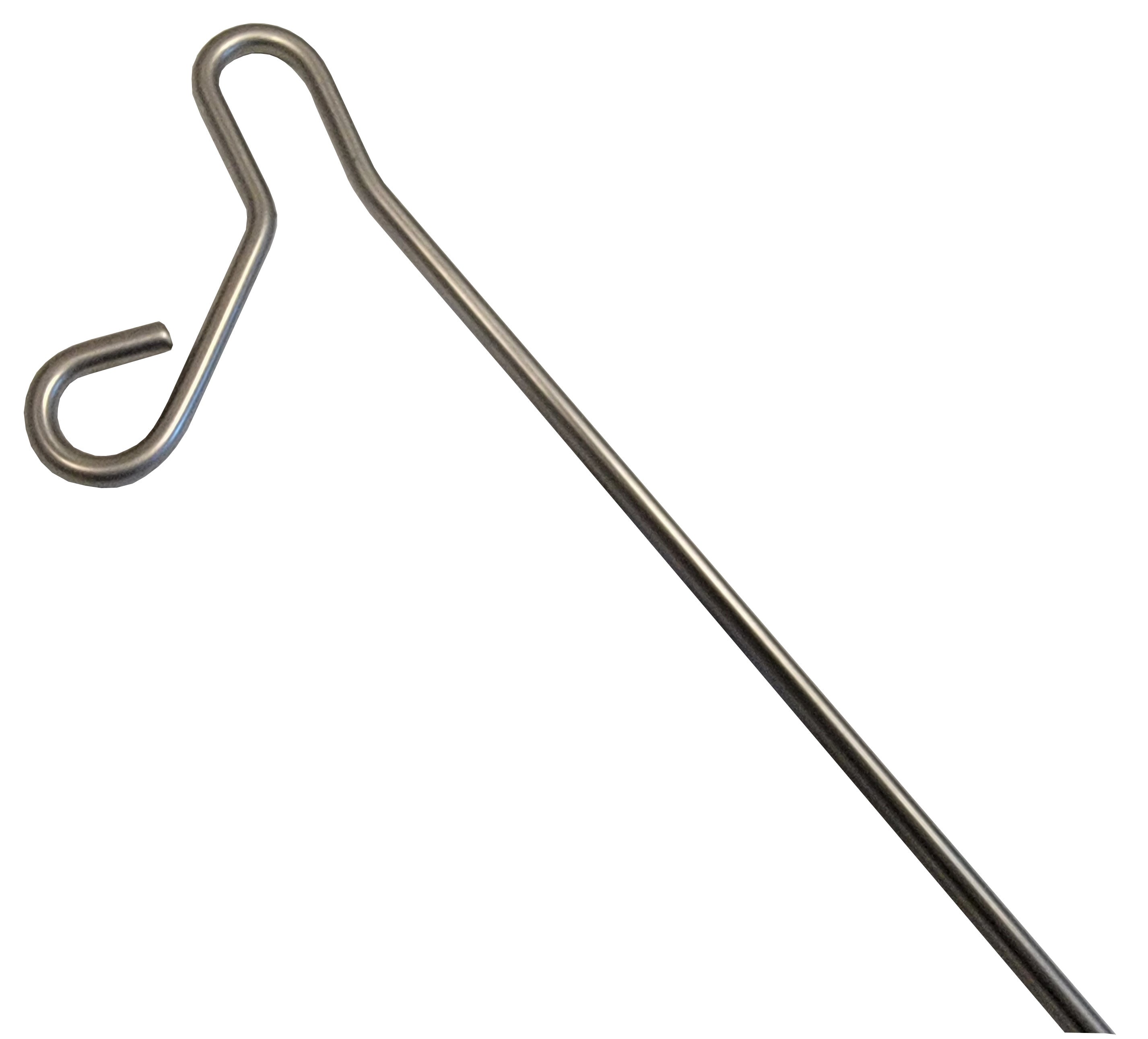 48 Pack Stainless Steel Chicken Leg Hooks for Poultry Catcher - Durable Bird Handling Tools for Farm, Hunting, and Animal Control