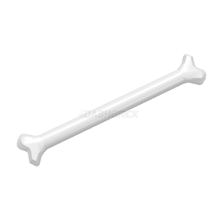 LEGO Minifigure Dog Bone Accessory - Large White Bone for LEGO Dogs & Pets [92691] - Perfect for LEGO Animal Scenes & Pet Play Sets