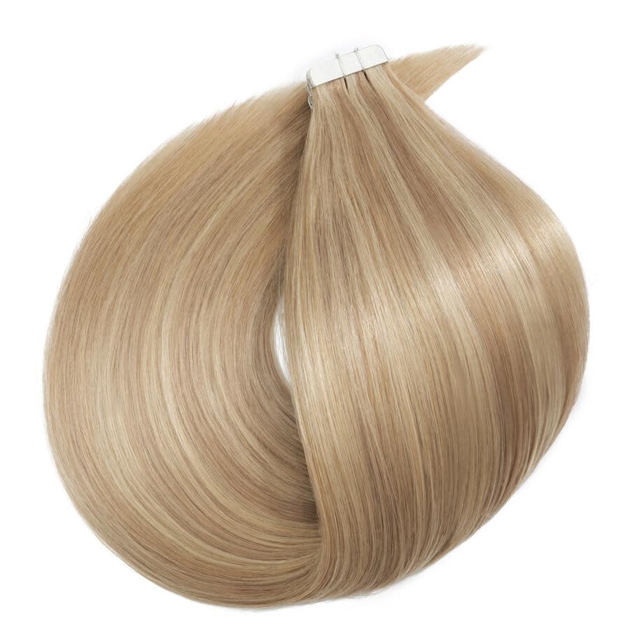 #16P22 Light Blonde Highlighted Golden Blonde