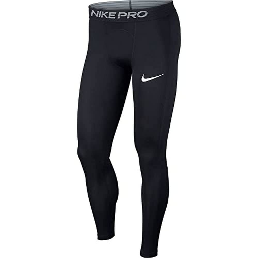 Nike Pro Men's Compression Training Tights 838067 - High Performance Workout Pants for Running, Gym & Fitness Activities