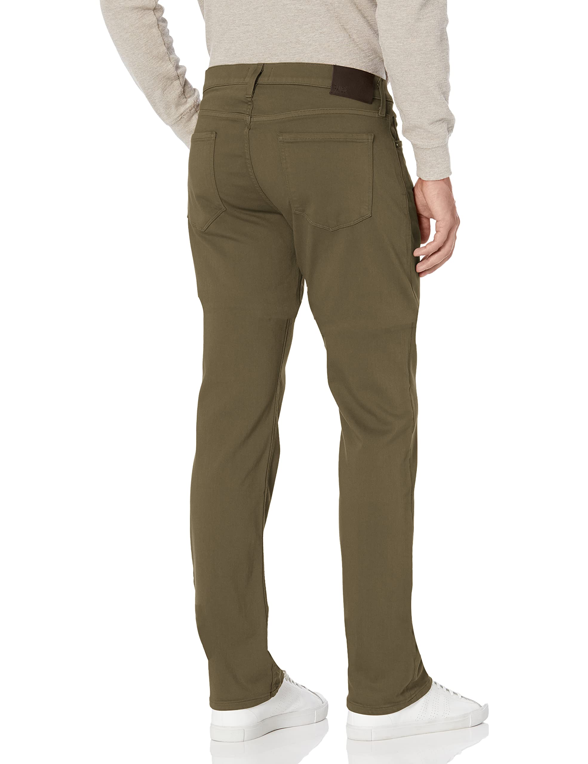 PAIGE Men's Normandie Transcend Slim Straight Leg Jeans - Premium Denim Pants for Casual Wear & Everyday Style