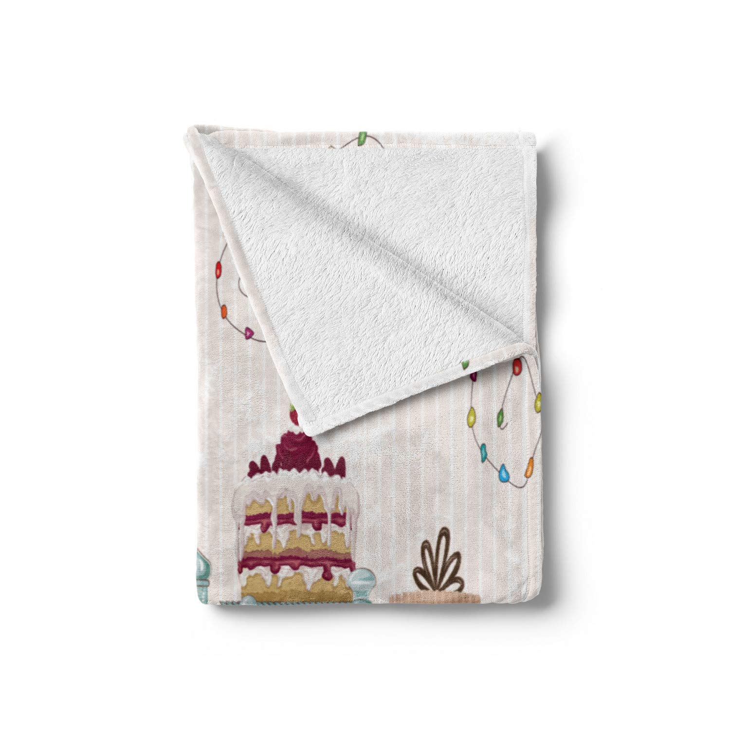 Ambesonne Flannel Fleece Throw Blanket 50