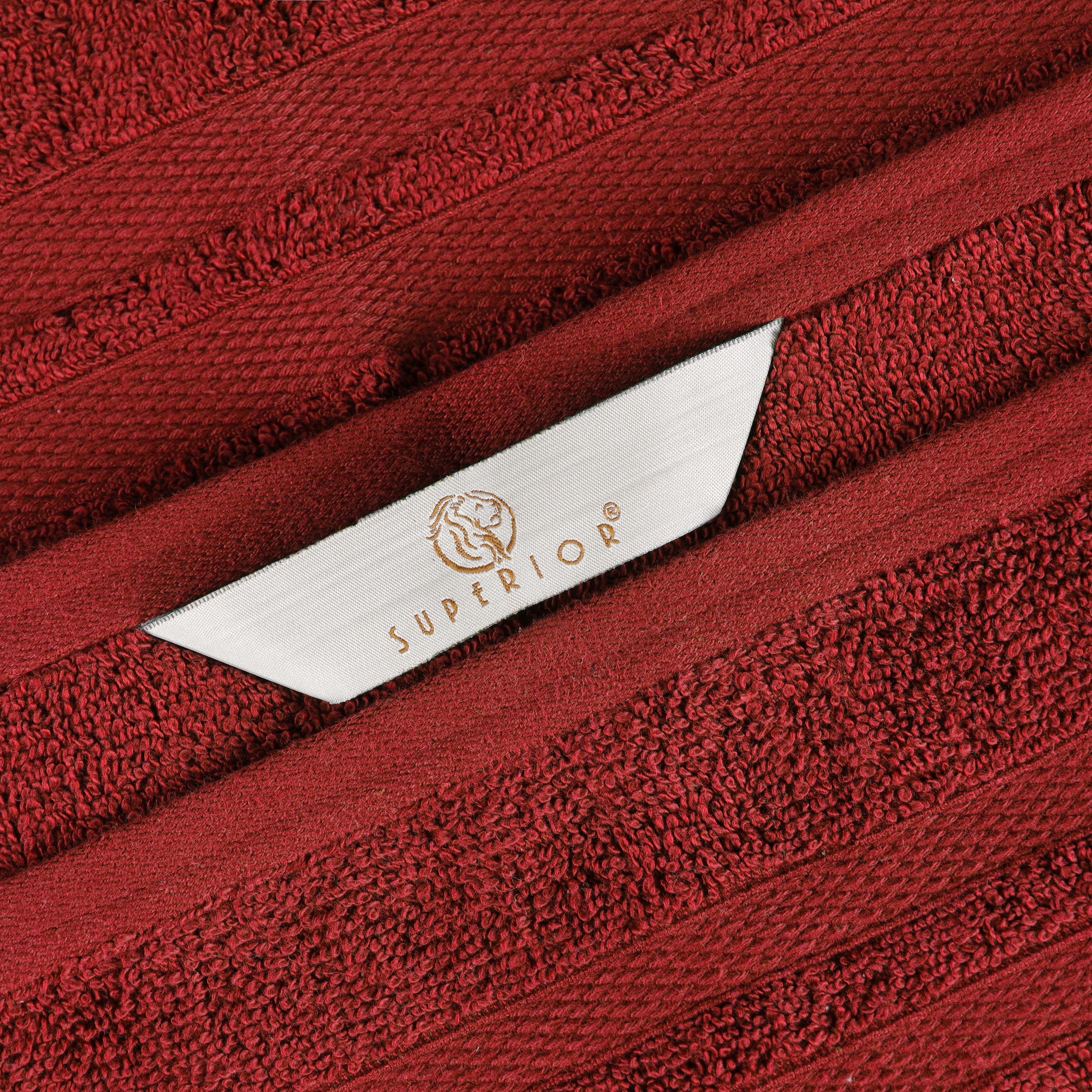 Ultra Soft Cotton Absorbent Bath Towel Set - 6 Piece Solid Color Collection for Spa, Gym & Luxury Home Use