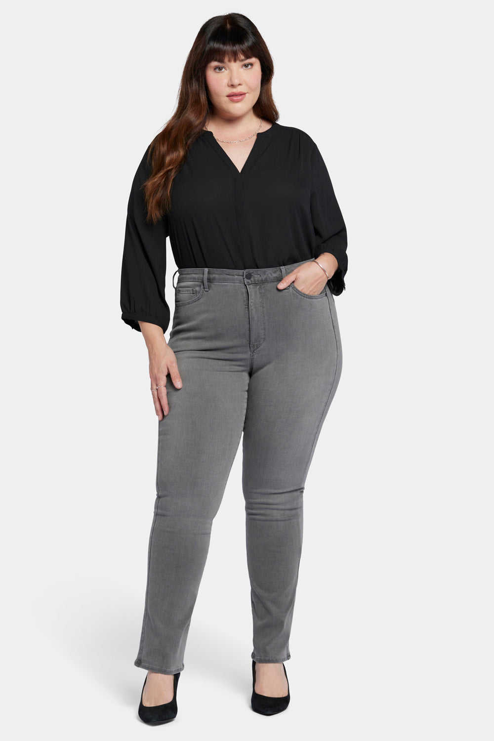 Billie Mini Bootcut Jeans for Women - Plus Size Stretch Denim Pants (Parade Collection) | Perfect for Casual Wear & Night Out