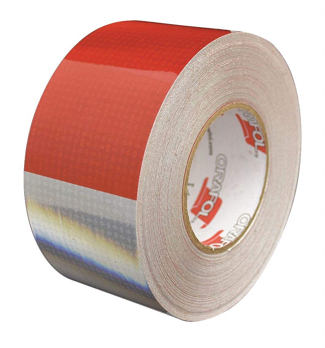 High Visibility Reflective Tape - Rail Type Safety Strips for Bikes, Cars & Outdoor Gear | Nighttime Visibility & Accident Prevention