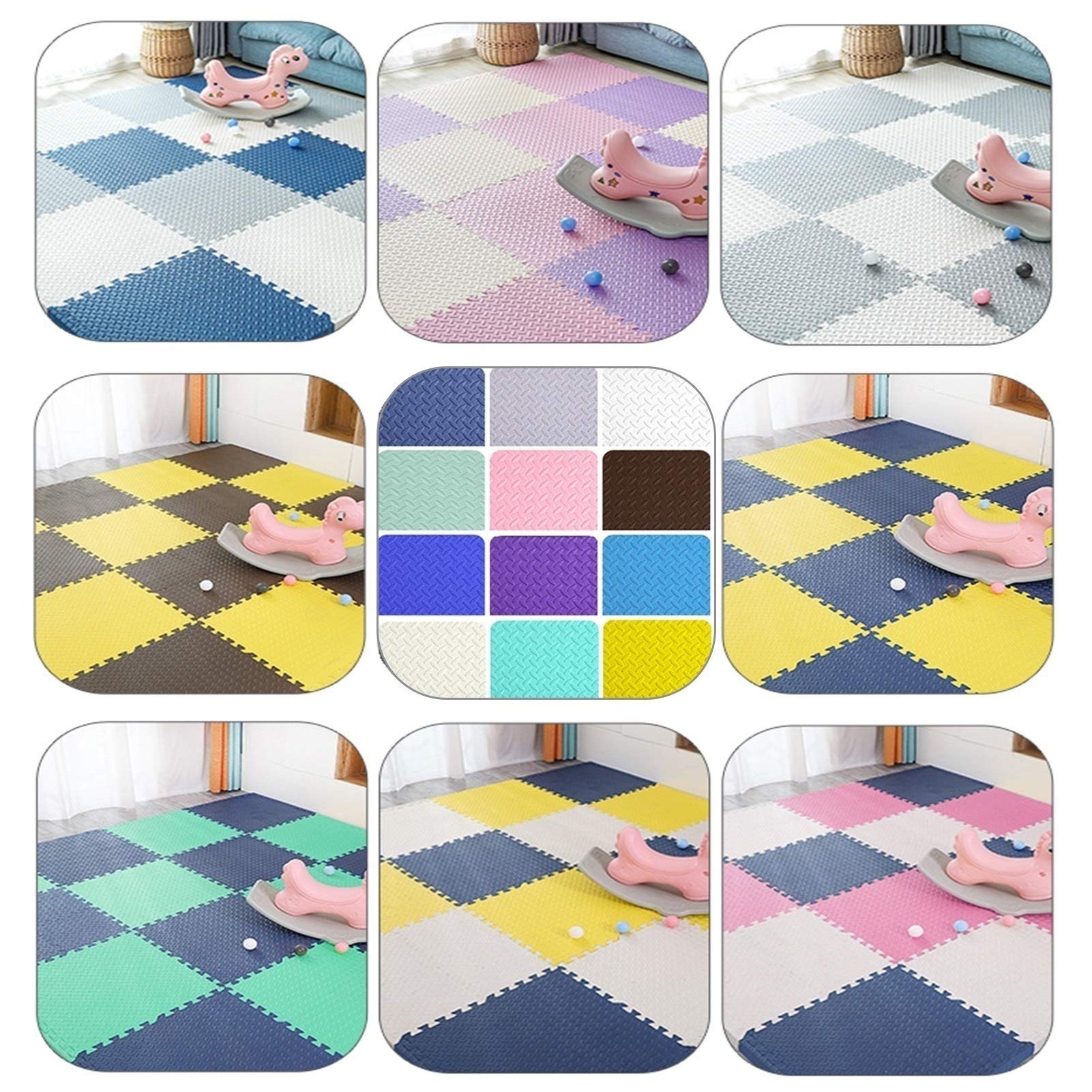 Non-Toxic Foam Puzzle Floor Mat - 1.2