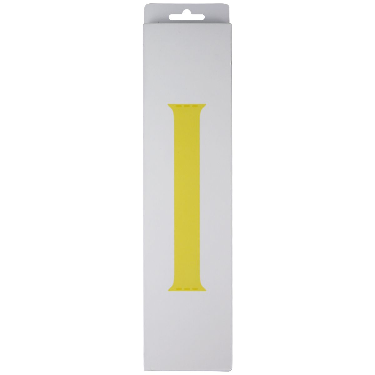 Apple Watch 45mm Solo Loop Band - Compatible with 49mm, 46mm, 45mm, 44mm Models - Canary Yellow - Size 4 - Soft Stretchy Sport Strap for Workouts & Everyday Wear