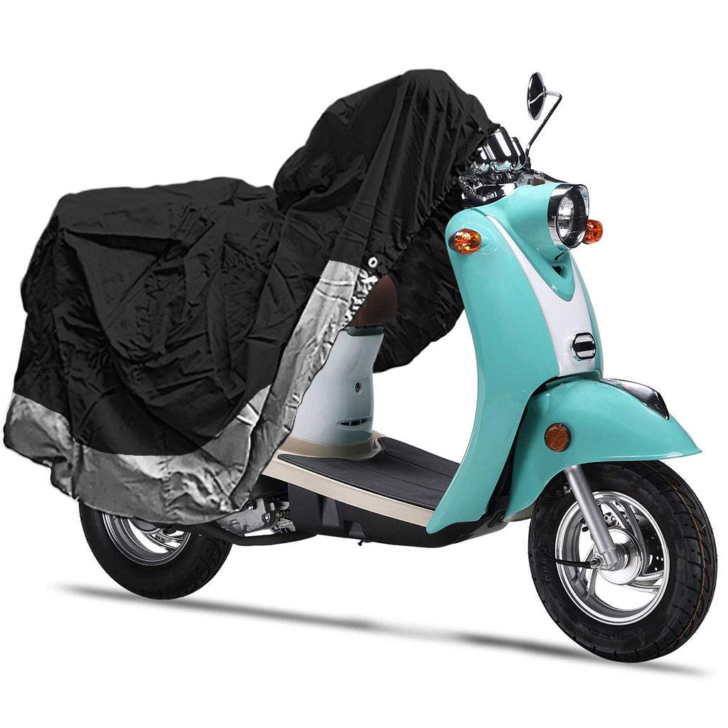 Premium Motorcycle Cover for Vespa GTS GTV 250 300 - Waterproof Dustproof Travel Storage Protection - Fits North East Harbor Bikes - Ideal for Outdoor Parking & Long-Term Storage