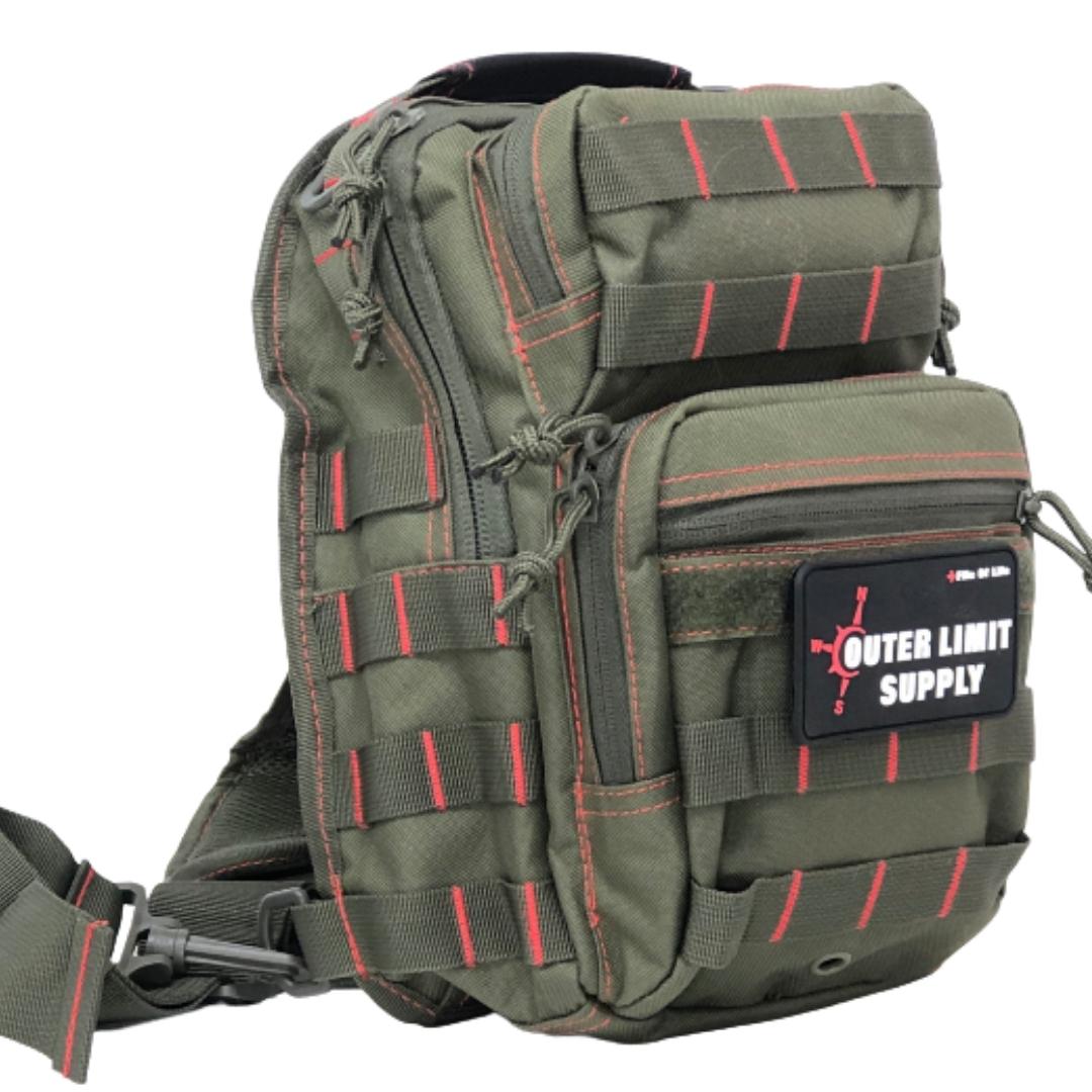 Rover Sling First Aid Kit - Compact Emergency Medical Supplies for Hiking, Camping & Outdoor Adventures | Water-Resistant & Lightweight for Travel, Backpacking & Survival Gear