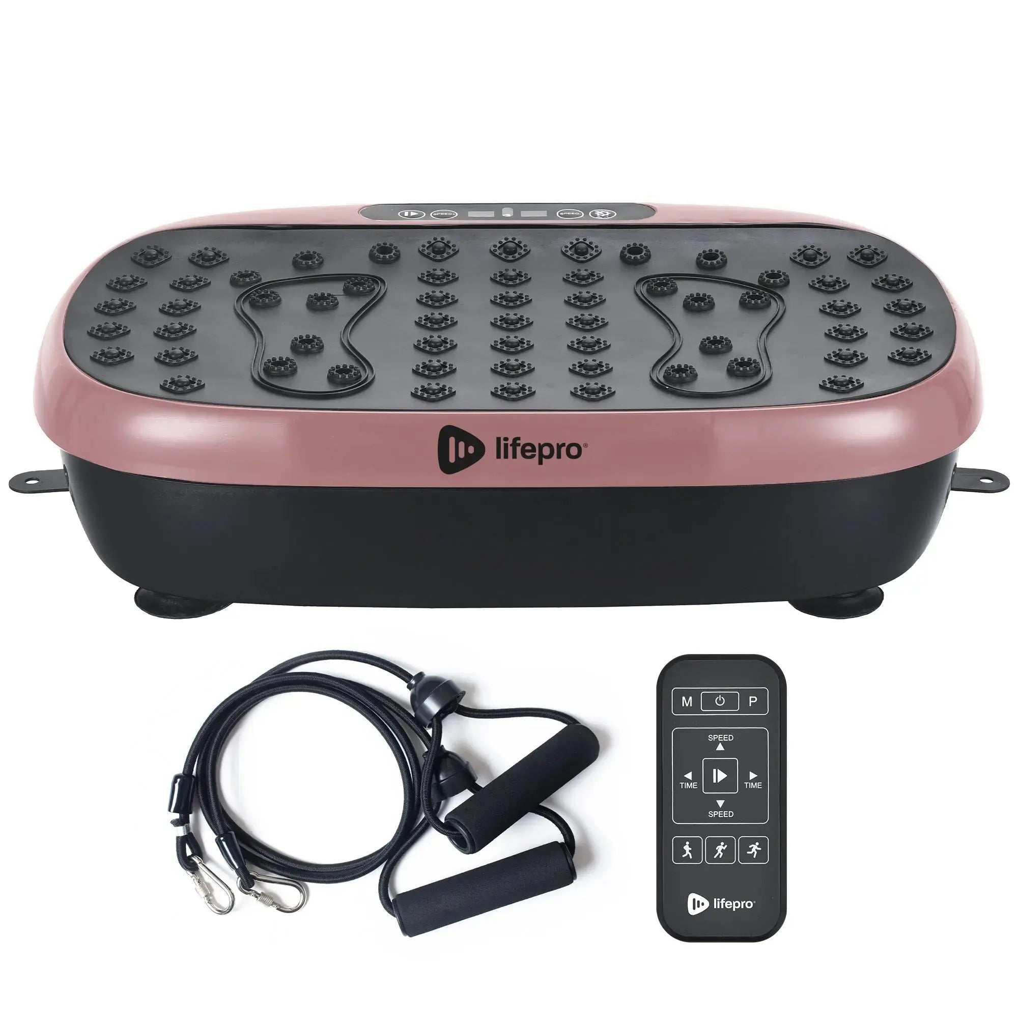 HexaPlate Lite Vibration Plate Machine - Whole Body Workout & Recovery Platform for Home Fitness, Weight Loss & Muscle Toning | Portable Vibration Training Equipment for Home Gym, Office & Physical Therapy