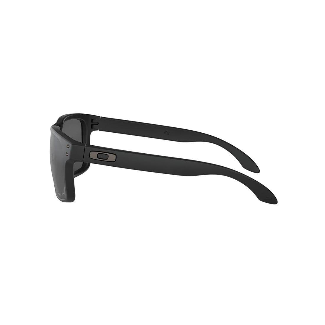 OAKLEY HOLBROOK Matte Black Polarized Sunglasses with Prizm Black Lens - Stylish UV Protection for Outdoor Sports & Driving