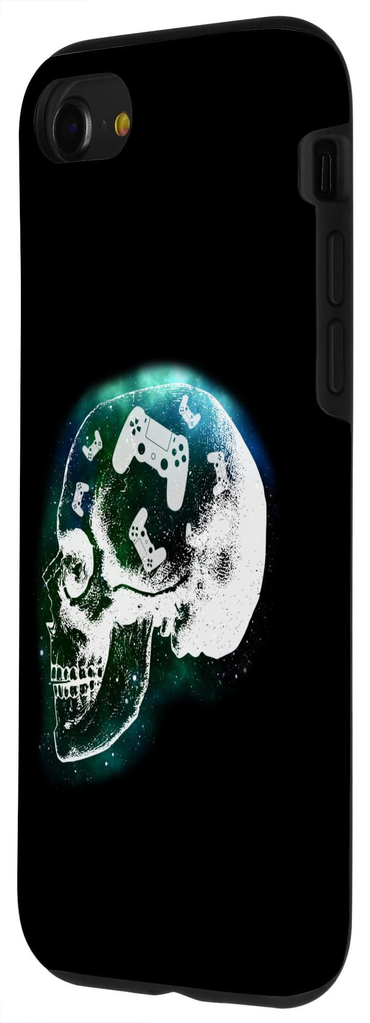 iPhone SE (2020)/7/8 Skull Gaming Case - Shockproof Protective Cover for Men & Teens - Perfect for Gaming, School & Daily Use