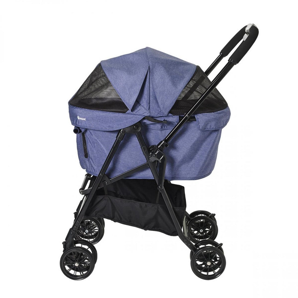 Miliclan Lite Pet Stroller - Lightweight Foldable Dog Cat Stroller for Small to Medium Pets, Perfect for Travel, Walks & Vet Visits