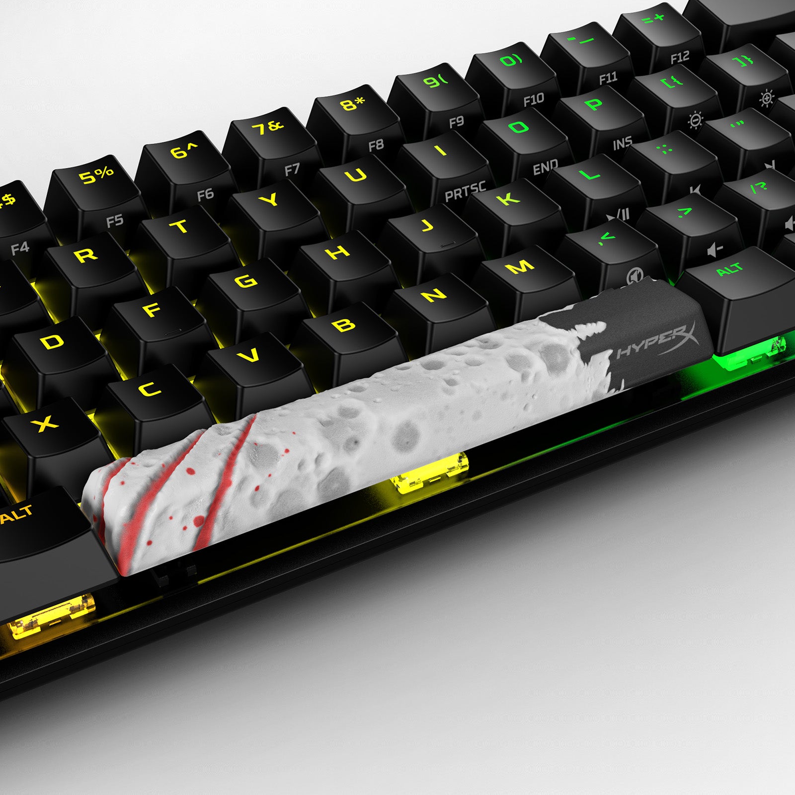 HX3D Spacebar Keycap - Werewolf Design for Mechanical Keyboards - Perfect for Gaming, Typing, and Custom Builds