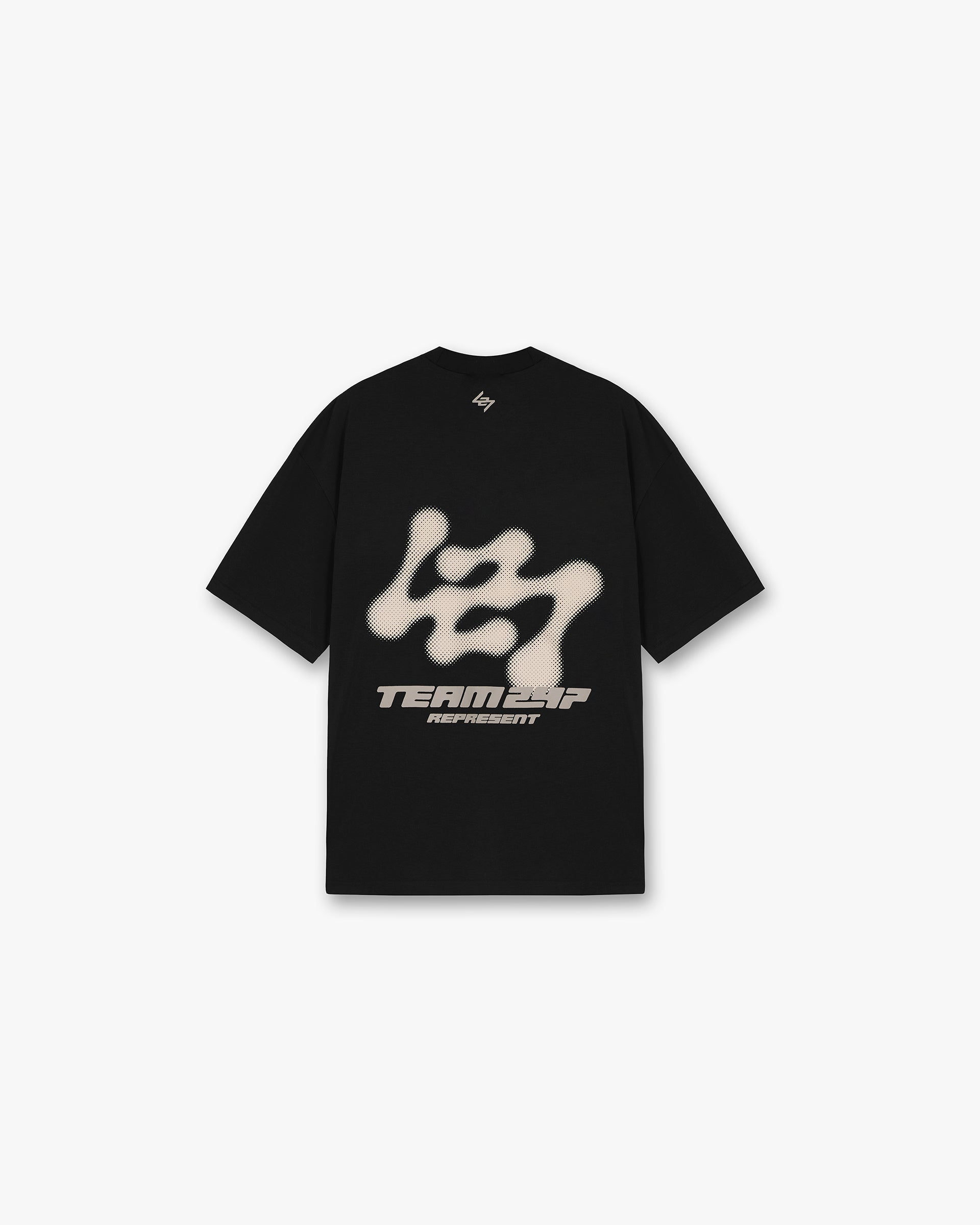 247 Future Terrains Oversized T-Shirt for Men & Women - Soft Cotton Black Graphic Tee - Streetwear, Casual Wear & Loungewear