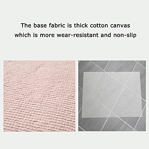 Premium 2-Piece Bathroom Rug Set - Ultra Soft, Absorbent & Non-Slip Bath Mats - Washable Contour Rugs for Bathroom & Tub - Wood Color (50x80cm + 55x50cm) - Perfect for Cozy Bathrooms, Spa-Like Showers & Wet Areas