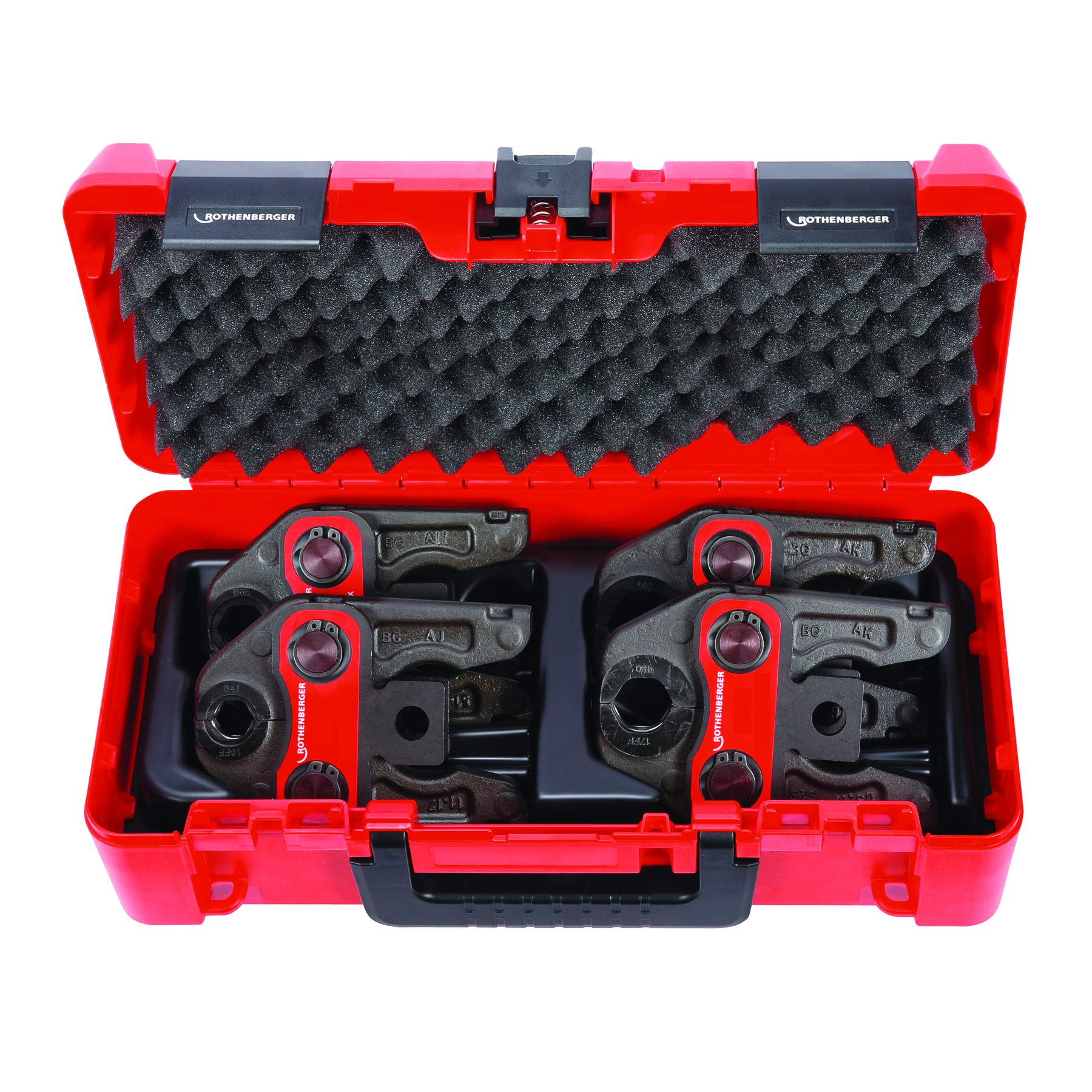 Romax 4000 Jaws - 6pc Copper Press Jaw Set A½