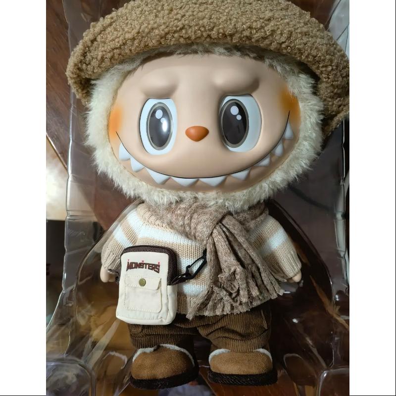 Labubu THE MONSTERS DRESS BE LATTE Vinyl Plush Doll - Limited Edition Collectible Toy for Anime Fans & Home Decor | Perfect Gift for Birthday, Christmas & Kawaii Lovers