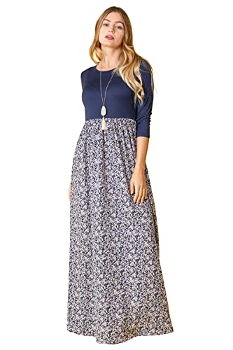 Navy/Ditsy Floral