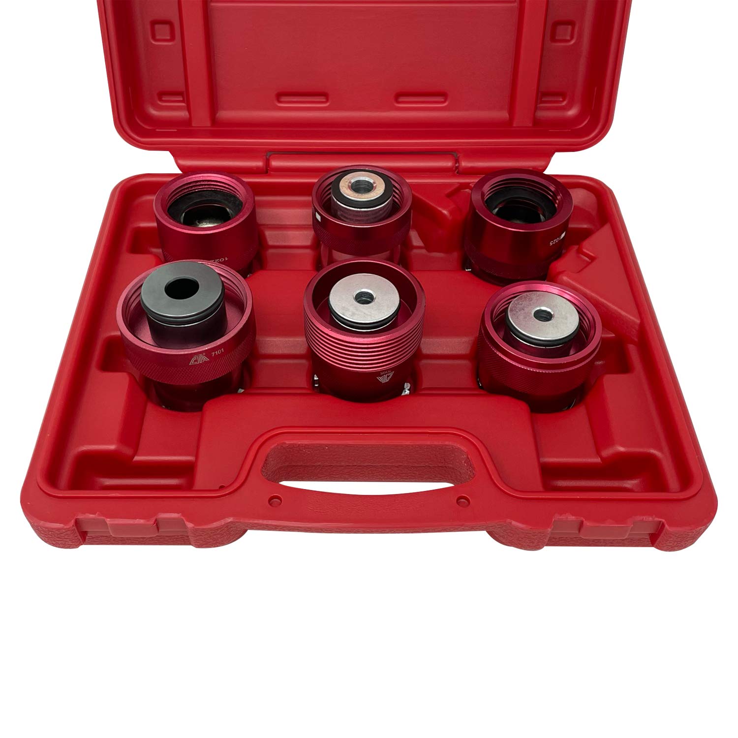 CTA Tools 7055 Radiator Pressure Tester Adapter Kit (Euro) - Professional Automotive Cooling System Diagnostic Tool for European Vehicles | Perfect for Mechanics & DIY Car Repairs
