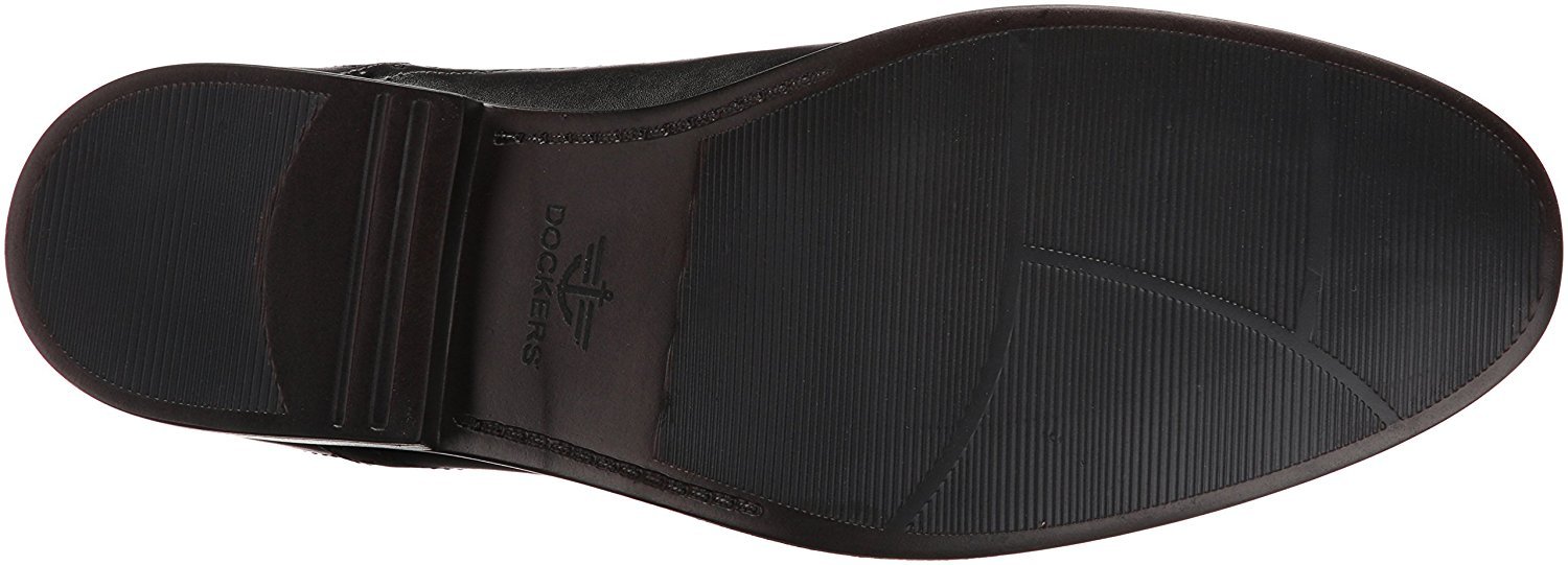 Dockers Men's Robertson Oxford Shoes - Classic Comfortable Slip-On Dress Shoes for Business & Casual Wear | Office, Wedding, Party & Everyday Use
