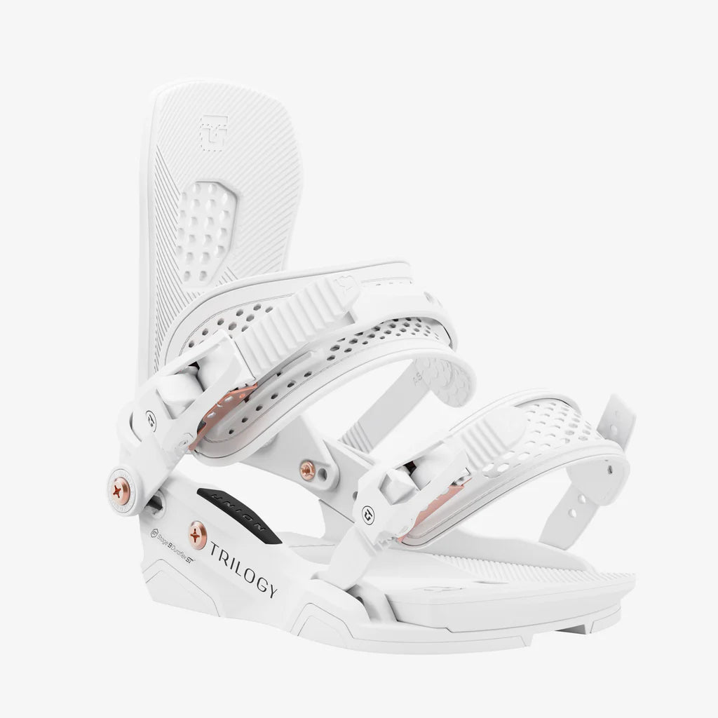 Union Women's Trilogy Binding 2025 White Sneakers - Stylish Comfort for Walking, Running & Casual Wear