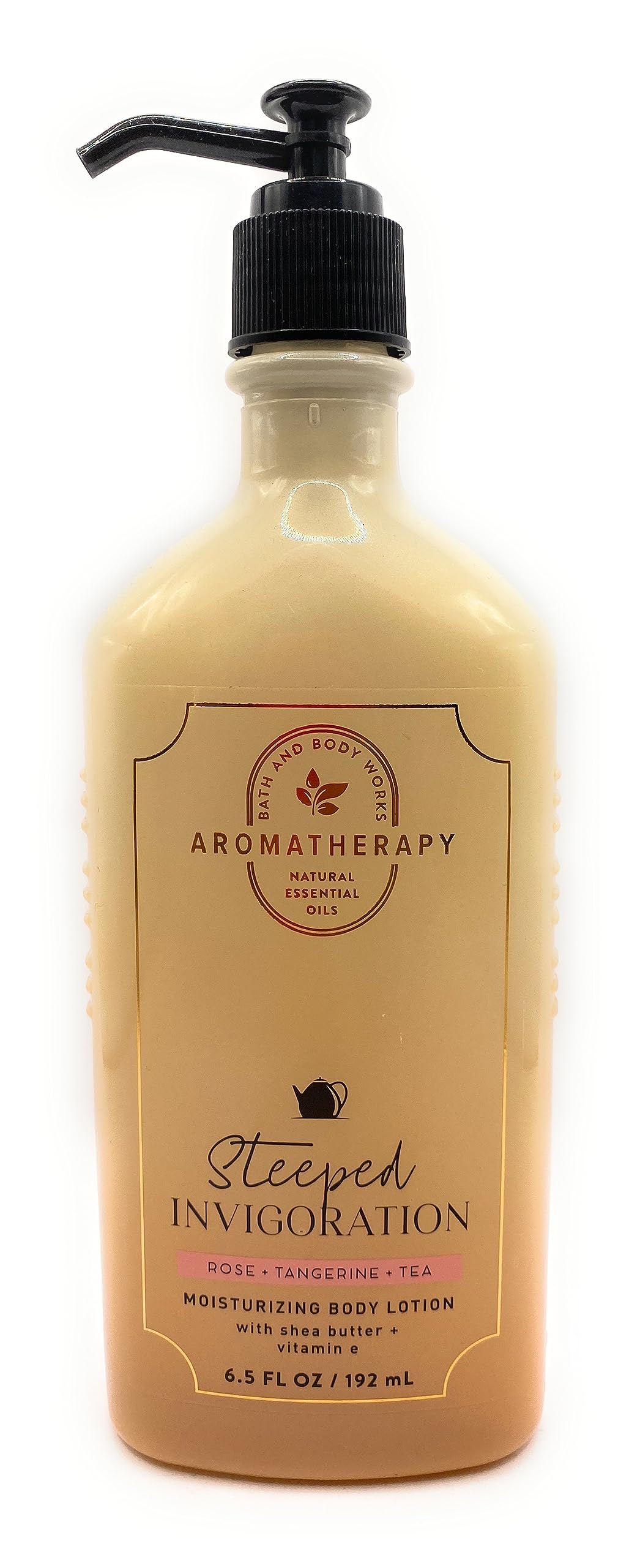 Bath & Body Works Aromatherapy Rose Tangerine Tea Moisturizing Body Lotion - 6.5 oz | Hydrating & Energizing Scent for Relaxation & Self-Care | Perfect for Daily Moisturizing, Spa Days & Gift Giving