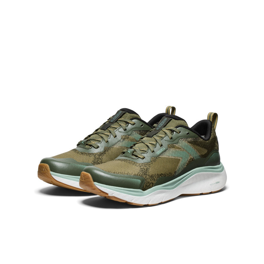 Women's Waterproof Hiking Shoes - Lightweight Trail Running Shoes for Women | Winter Moss/Granite Green | Perfect for Outdoor Adventures, Camping & Winter Hiking