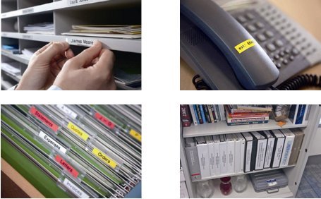 CASIO XR-12GN1 Label Printer - 12mm x 8m Self-Adhesive Black on Green Label Tape for Office, Home & Retail Organization | Easy Labeling for Files, Storage & Products