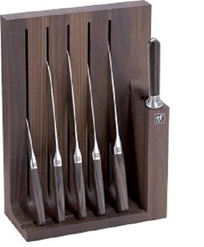 ZWILLING Twin 1731 8-Piece German Stainless Steel Knife Block Set with Wooden Stand - Perfect for Home Kitchen, Professional Chefs & Cooking Enthusiasts