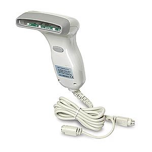 High-Speed Contact CCD Barcode Scanner - 80mm Wide, PS2 Interface for Retail & Inventory Management | Perfect for Supermarkets, Warehouses & POS Systems