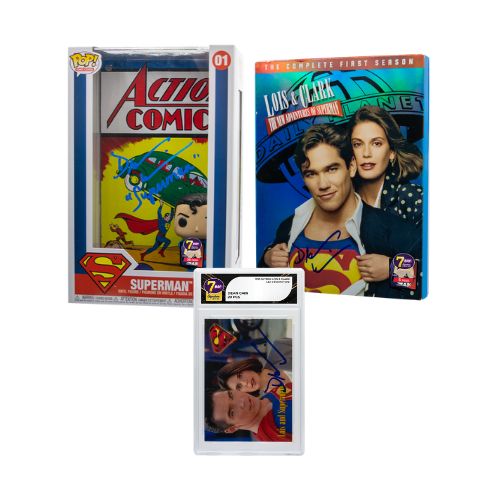 Dean Cain Signature Series Superman Action Figure - Lois & Clark TV Show Collectible for Fans & Gift Giving - Perfect for Display, Cosplay, and DC Comics Memorabilia Collections