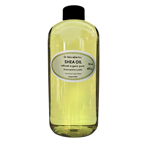 Organic Refined Shea Butter Oil, 48 Oz (3 Pints) - Pure Moisturizer for Skin, Hair & DIY Beauty Products | Multipurpose for Massage, Cosmetics & Natural Remedies