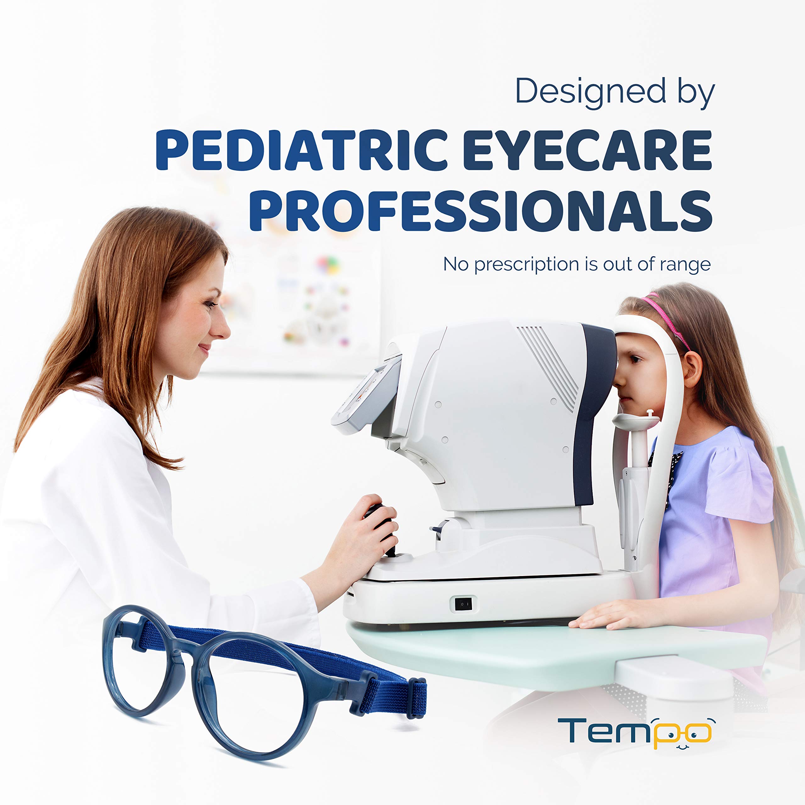 Unbreakable Kids Glasses - Flexible & Durable Children's Eyewear for Active Lifestyles - Tempo 3001 - Perfect for School, Sports, and Everyday Adventures