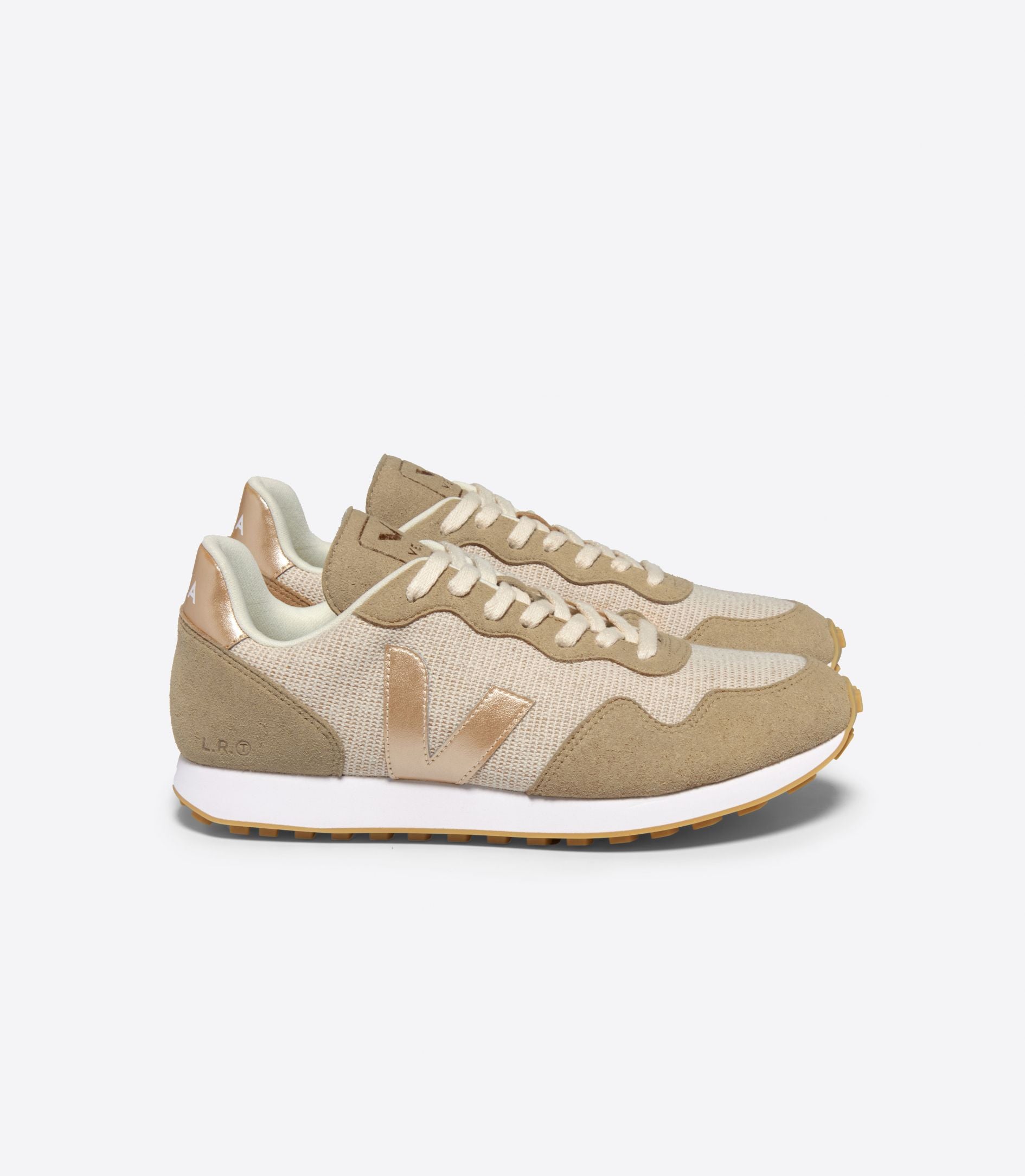 Veja Women's SDU Sneakers in Natural Platine - Eco-Friendly Vegan Leather Casual Shoes for Everyday Wear & Sustainable Fashion