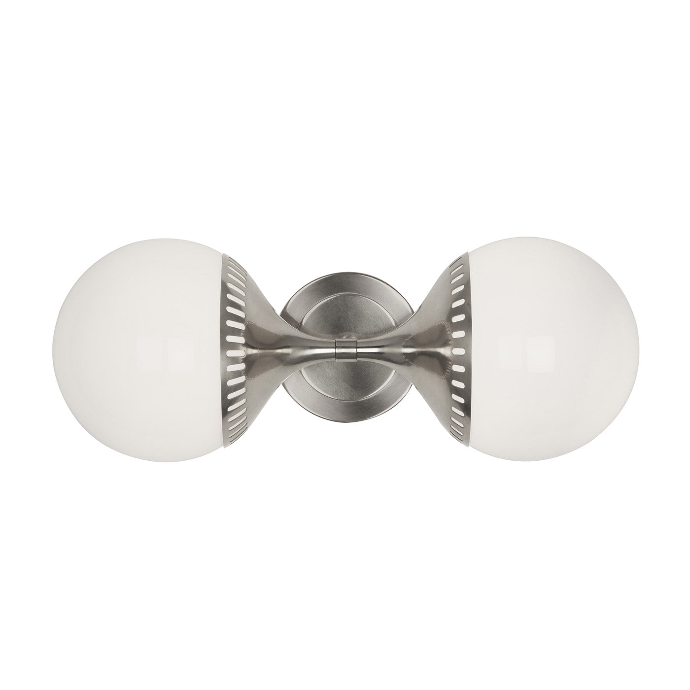 Rio End on End Sconce Wall Light - Modern Brass Finish Wall Sconce for Living Room, Bedroom & Hallway Lighting Decor
