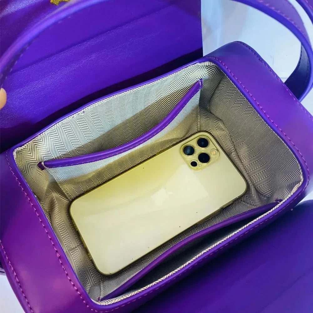 Stylish Small Box Boston Bag Handbag for Women - Trendy Crossbody Shoulder Purse for Travel, Work & Everyday Use