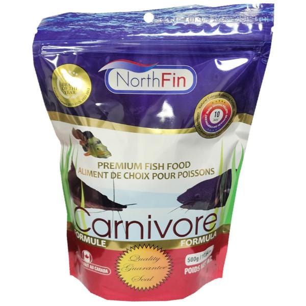 NorthFin Carnivore Formula Premium Fish Food - High Protein Pellets for Cichlids, Oscars & Large Carnivorous Fish | Ideal for Aquariums & Fish Tanks