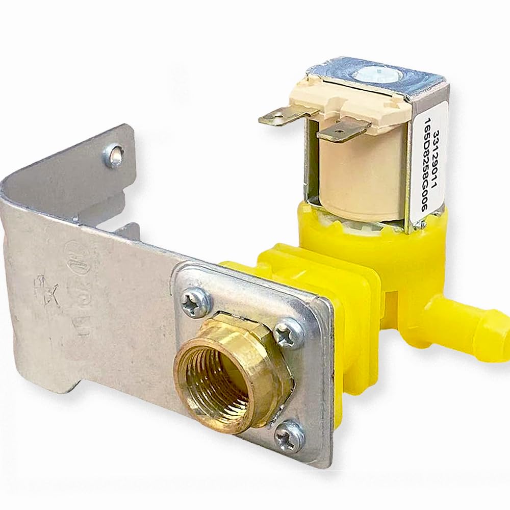 GE Dishwasher Water Inlet Valve Replacement (OEM Part WD15X10014/WD15X10011) - Compatible with GE, Hotpoint & Bosch Dishwashers - Perfect for Leak Repair & Water Flow Issues