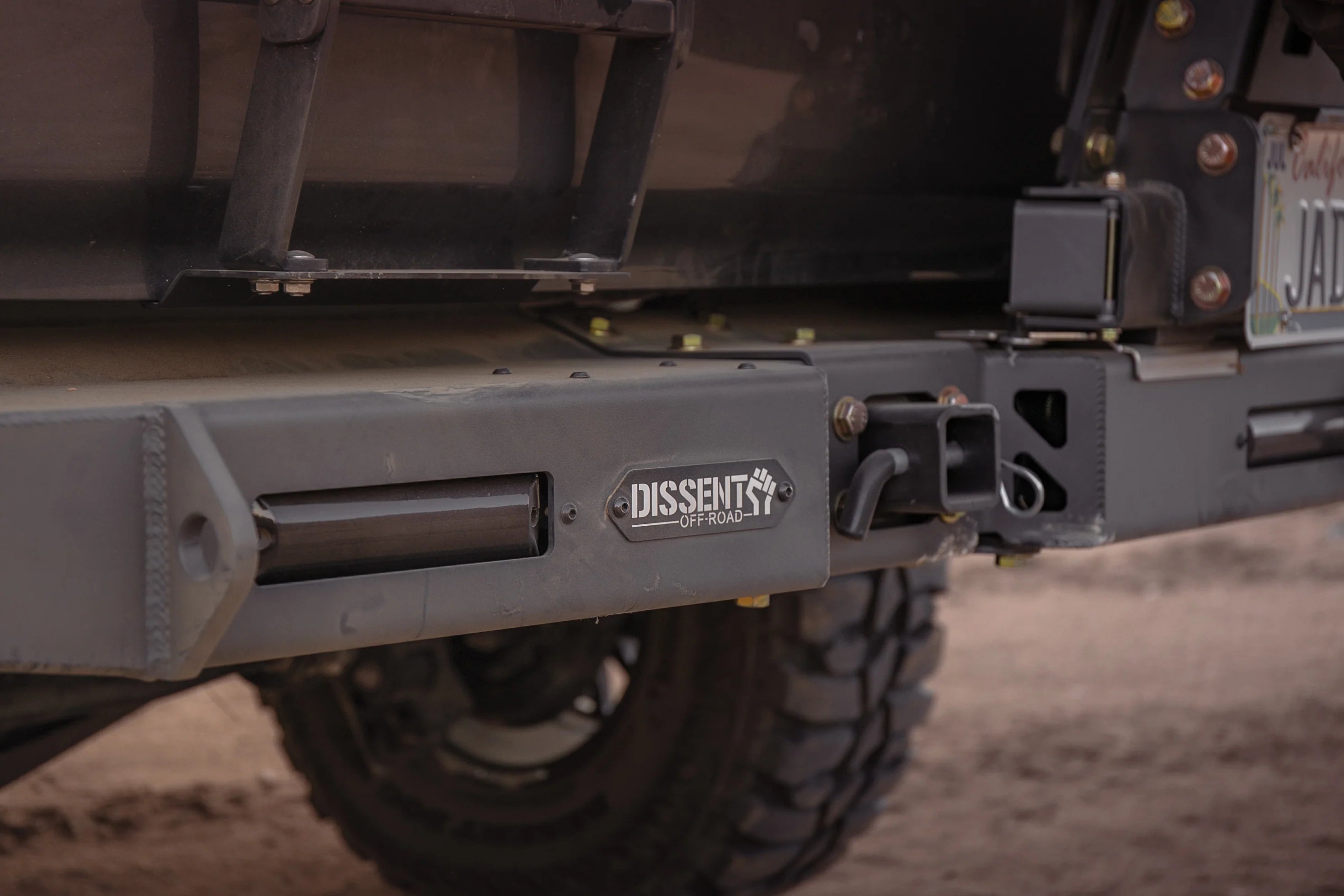 Dissent Off Road Modular Rear Bumper for 2010-2024 Toyota 4Runner | Heavy Duty Steel Bumper with Tire Carrier | Perfect for Off-Roading & Overlanding Adventures