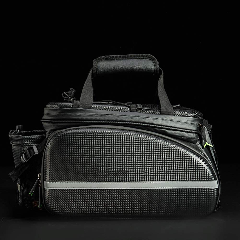17L Bike Rack Bag - Waterproof Rear Bicycle Trunk Duffel Bag for Mountain/Road/Folding Bikes | Perfect for Commuting, Cycling Tours & Outdoor Adventures